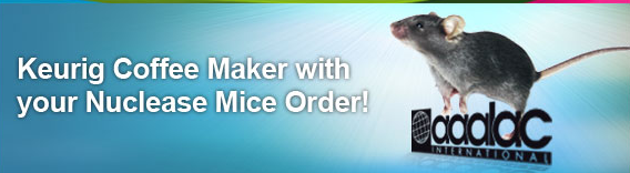 Free Coffee Maker with your Nuclease Mouse Order